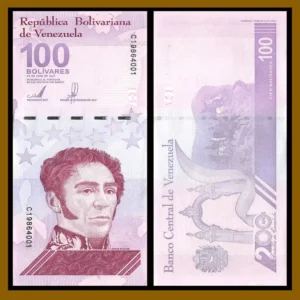 VENEZUELA 100 DIGITALES Digital banknotes 1 2021 UNC 100 million bolivars